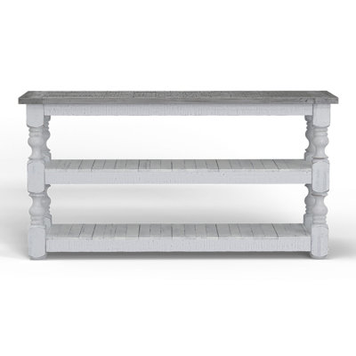 Wynnewood Glenna 61.5" Solid Wood Console Table by One Allium Way