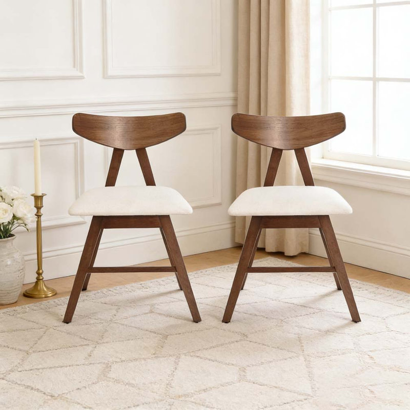 Chaise de salle à manger, Beige clair