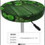 Housse pour tabouret de bar Patrick's Day Sparkle Clovers Shamrocks