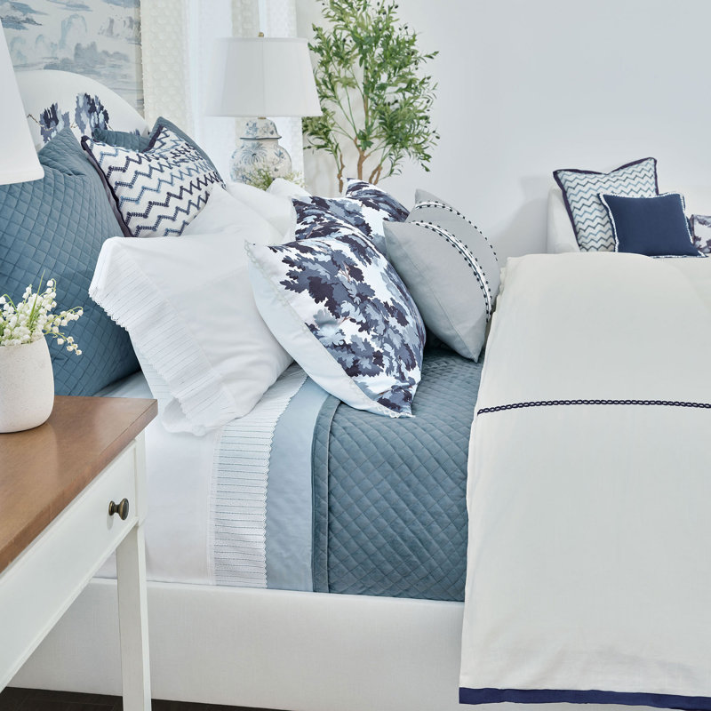 Beatrice Linen Lumbar Pillow Cover & Insert