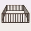 Structure de lit de jour en bois avec clôture-686110544-686110549