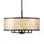 Lustre cylindrique 24 lumières 6 pouces Capiz-382826762
