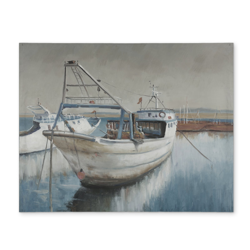 Napperon bateau de pêche | Décoration de chambre à coucher