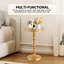 Table basse Golden Glass