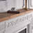 White Solid + Manufactured Wood Freestanding Fireplace
