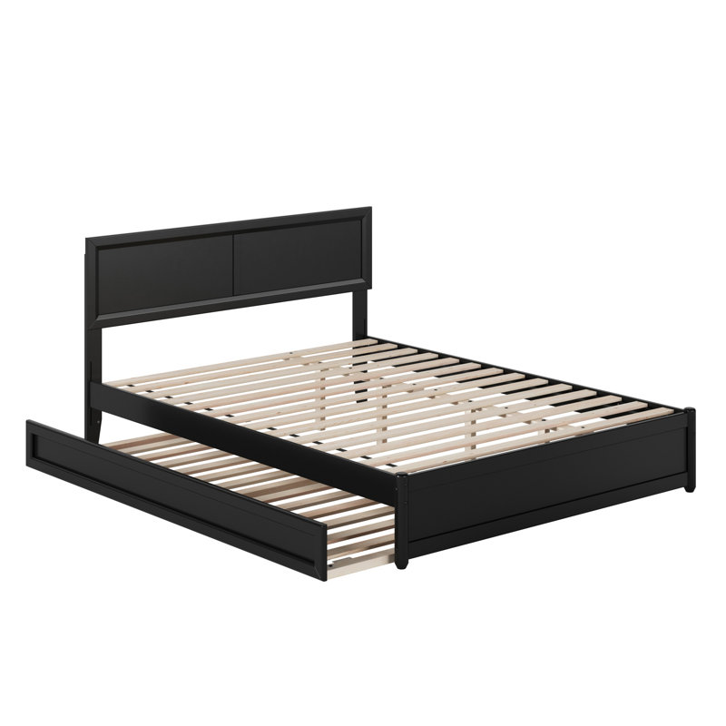 Lit plateforme Astley, Grand, Noir