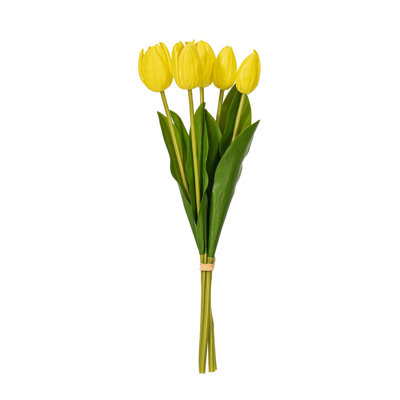 Vickerman 16"H Plum Tulip Bundle of 5.