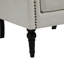 Upholstered Cotton Armchair