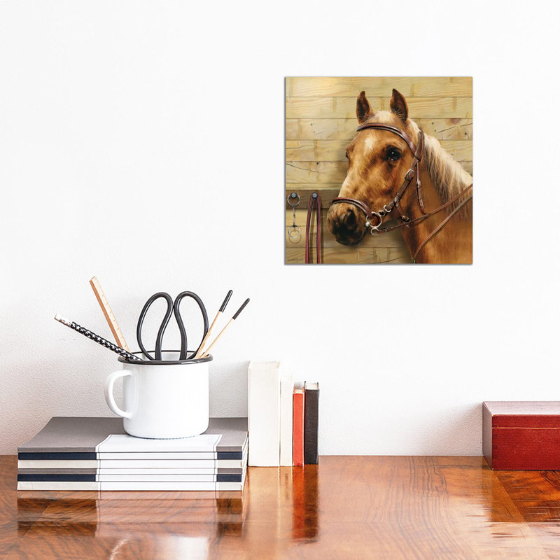 A Portrait Of Dixie by Giordano Studios - Wrapped Canvas Print, 30.48 cm H x 30.48 cm W
