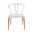 Burkleigh Plastic Dining Chairs with Beechwood Legs-934079341