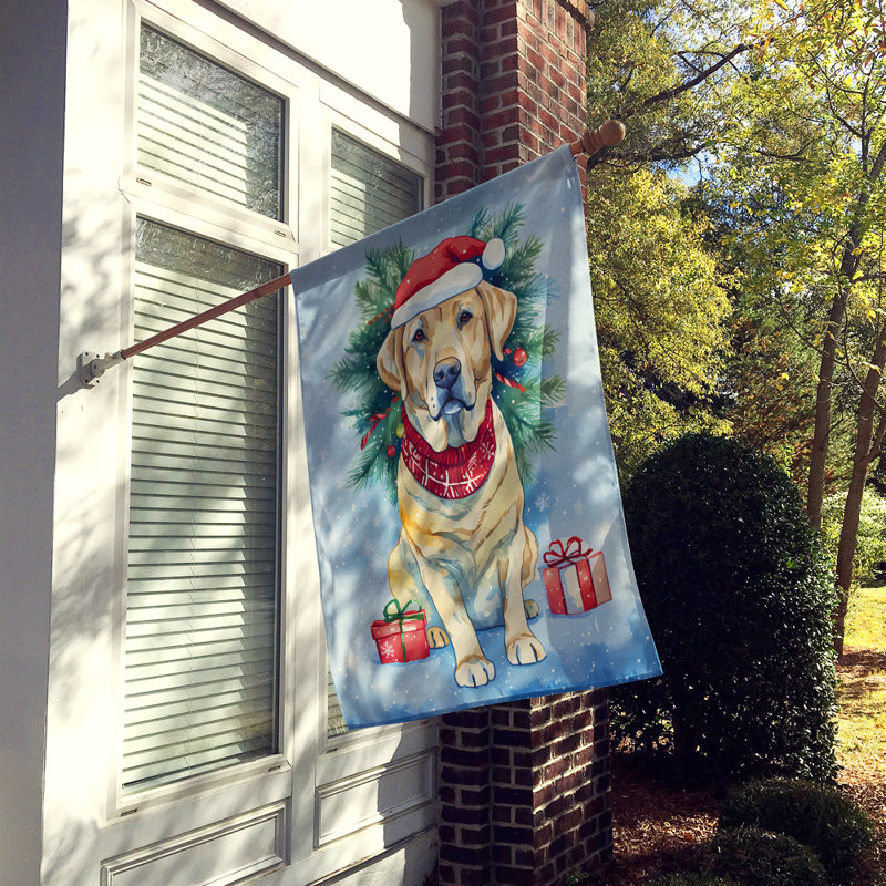 Double Sided Polyester Christmas, 40'' H x 28'' W