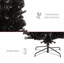 Arbre de Noël, arbre de Noël artificiel avec branches réalistes, 1168 pointes