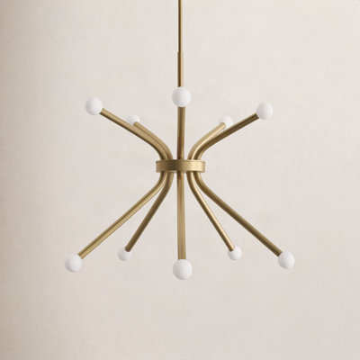 10 - Light Dimmable Sputnik Chandelier