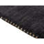 Handwoven Wool Gabbeh Uni Black Rug-1786674024
