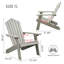 Chaise Adirondack légère en plastique Frea-766305384