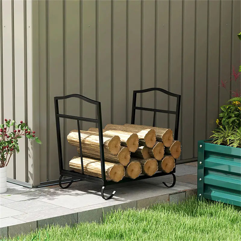 48cm W Metal Log Rack