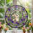 Spring Rabbit Stained Glass Window Panel，7.8H-695731344