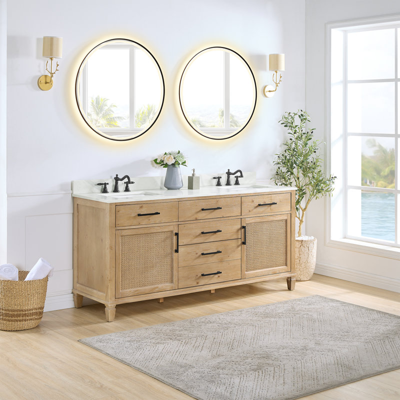 Meuble-lavabo double Armanno