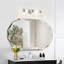 Éclairage pour meuble-lavabo 3 lumières 23 po en nickel brossé avec abat-jour en verre martelé transparent-1970345364-1949396176