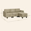 Rececca 3 Seater Sofa & Chaise-1576786330-1557663222
