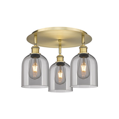 Odaniel Glass Semi Flush Mount