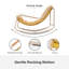 Chaise berçante surdimensionnée pour patio-148056660