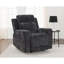 Fauteuil inclinable électrique capitonné Patrick