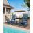 HDPE Rocking Chair Outdoor- Poly High Back Porch Rocker Chairs, All Weather Resistant Furniture-775146071