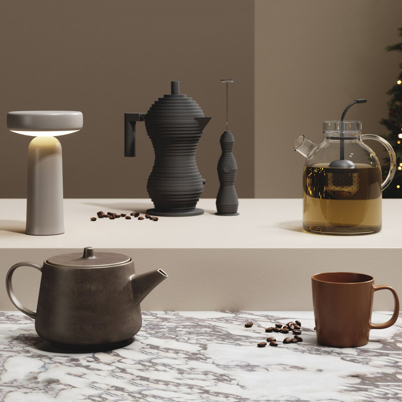 Pulcina Espresso Coffee Maker, 3 Cup