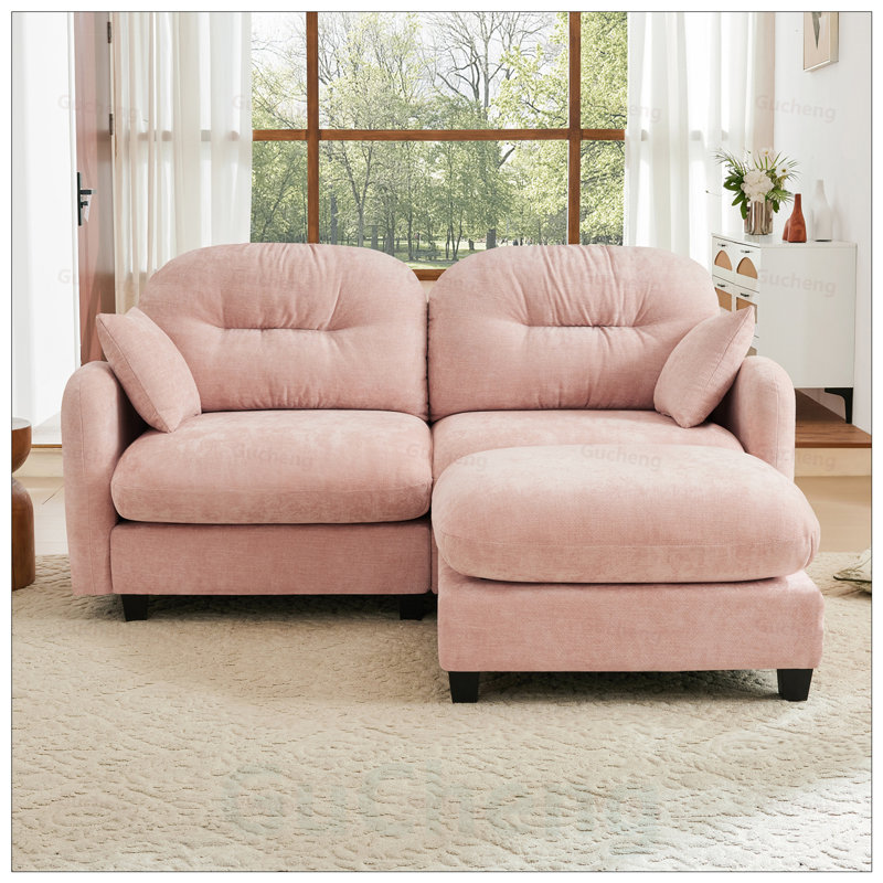 Canapé modulaire en L avec repose-pieds Cloud