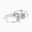 Table basse ronde en acier inoxydable-129411792