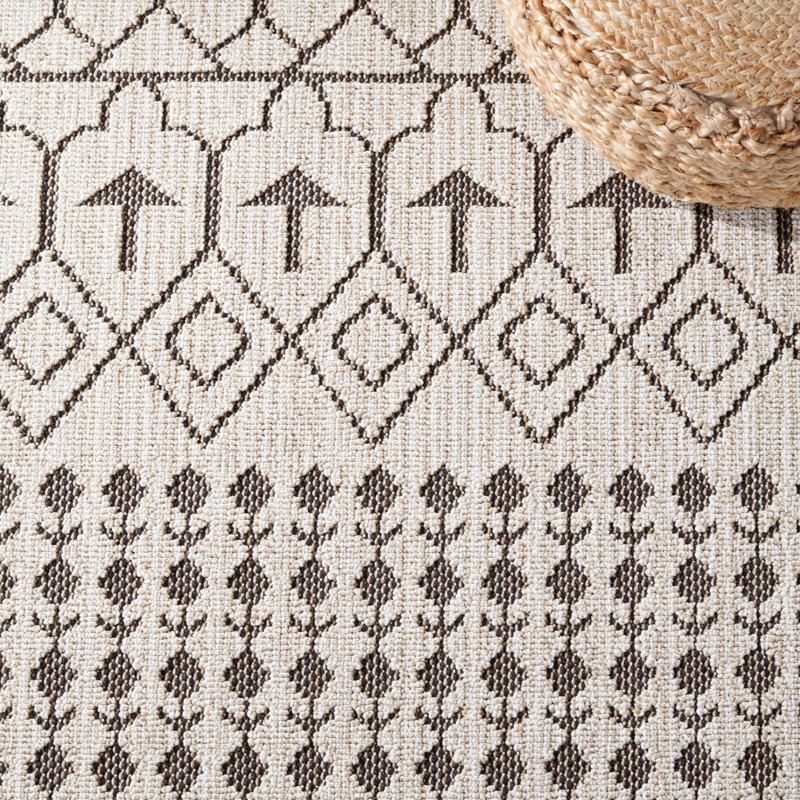 Tapis intérieur / extérieur Global Southwestern, Rectangle 9 pi x 12 pi