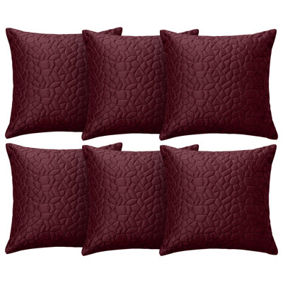 Aspire Homeware Geometric Square Velvet Cushion Covers