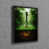 Black Floater Framed selected