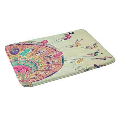 Tapis pour salle de bain dizzying haut