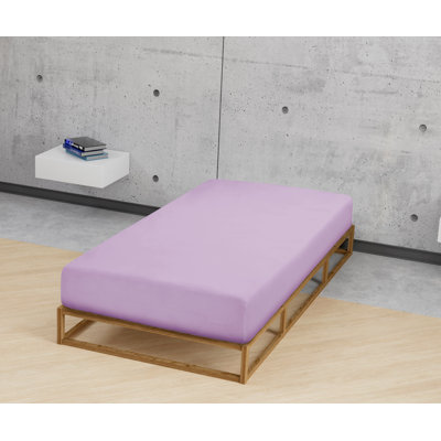 100% Cotton Jersey Knit Fitted Sheet