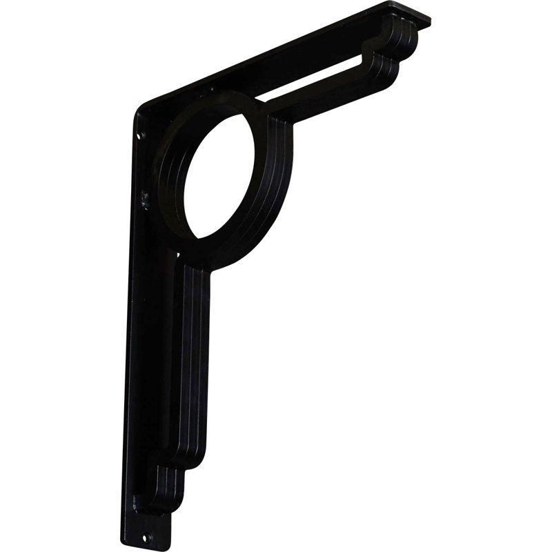 Support en fer forgé Maria, 2 po x 15 po