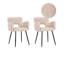 46cm H Boucle Upholstered Armchair