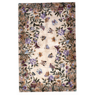 Veronique Wool Floral Indoor Rug