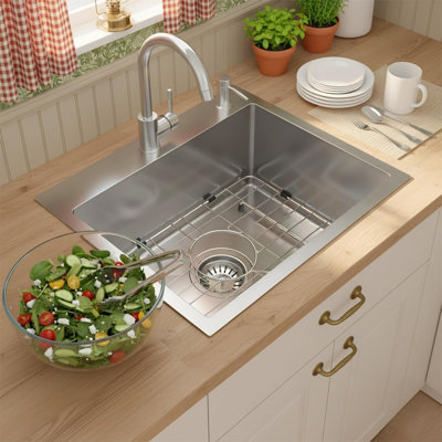 20-Inch Drop-In Kitchen Sink
