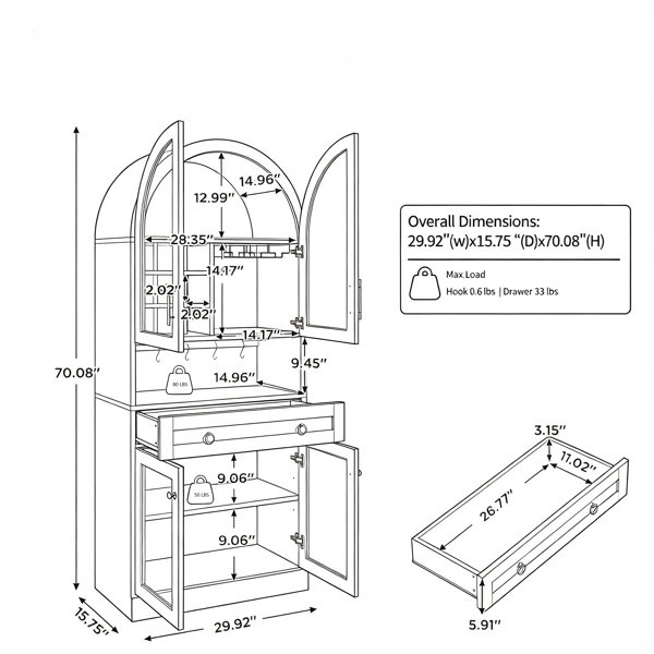 Dimensions du produit