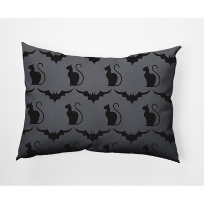 Witches Brew Outdoor Reversible Throw Pillow