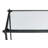 Hand Chased 60'' Glass Top Console Table