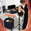 Organisateur de maquillage en aluminium-408905782