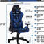 Sport -92 Chai de jeu pour PC de bureau, blanc-396919945