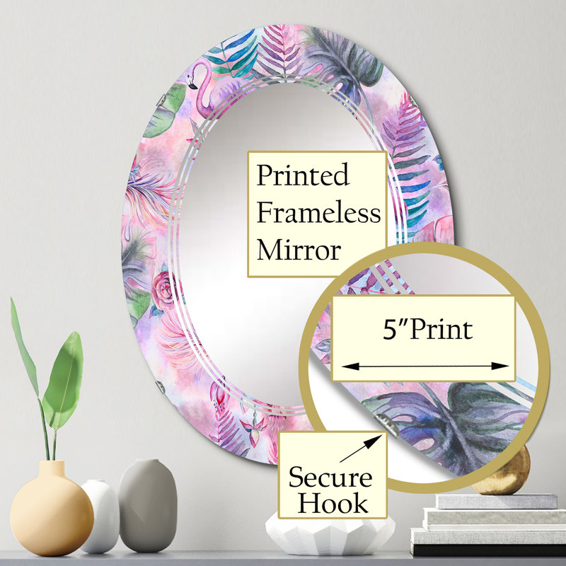 Miroir de salle de bain sans cadre, 30 po x 20 po