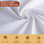 Nappe 100 % coton Maison d'Hermine Neige de Noël - 60 po x 108 po-136872011-136872018
