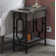 Minburn 24"H End Table with Storage and Built-In Outlets