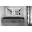 Meuble-lavabo mural double l 84 po x P 19 po x H 20 po Roghan-778997772-777314814-777314800