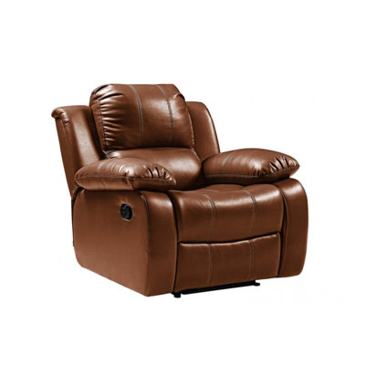 Arberie 102cm Wide Leather Match Standard Recliner